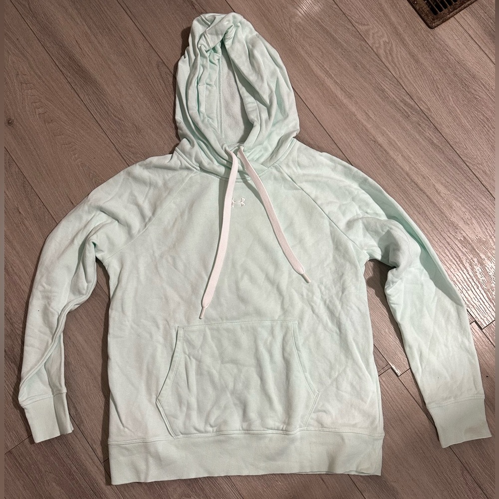 Women's Mint Green Under Armour Sweatshirt
